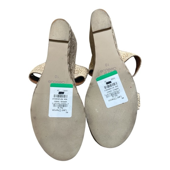 NWT Andre Assous Nitra Wedge Sandle Women Size 10 - Picture 2 of 4